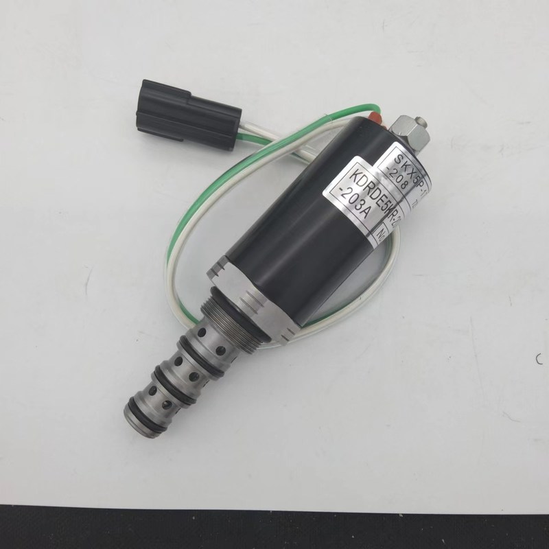 KDRDE5KR-20 40C07-203A Zawór elektromagnetyczny pompy hydraulicznej do SK200-6 SK200-3 DH200-7 EC210