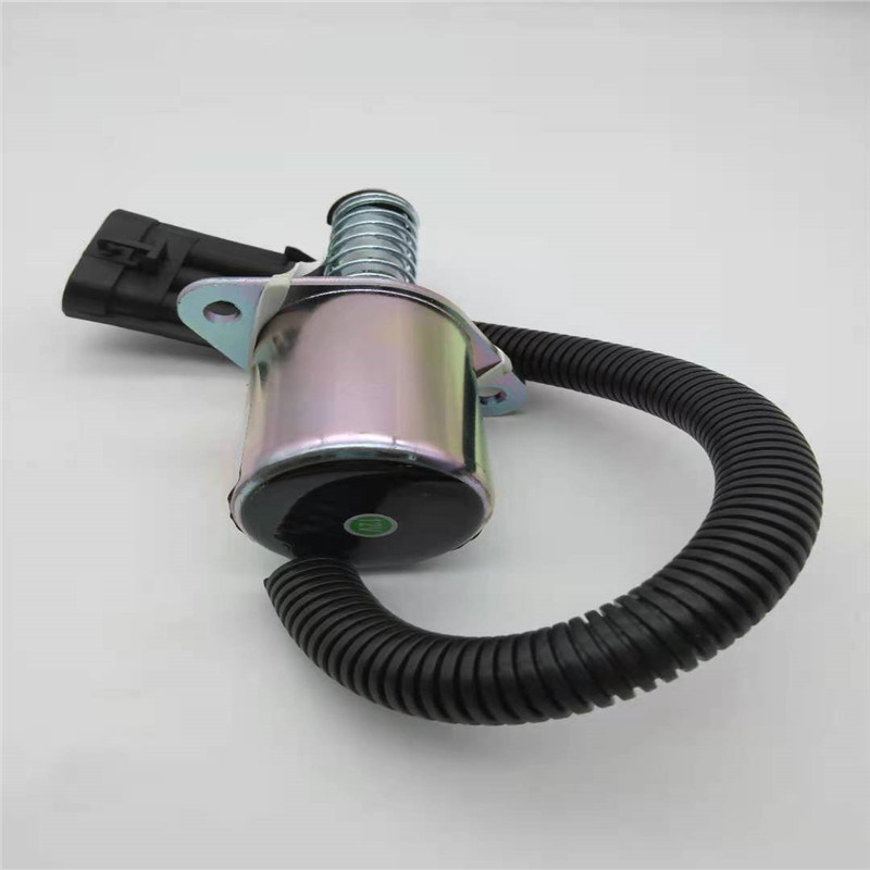 Zawór elektromagnetyczny zatrzymania 6681513 pasuje do Bobcat Kubota wyposażony w sprężynowy silnik wysokoprężny 12V