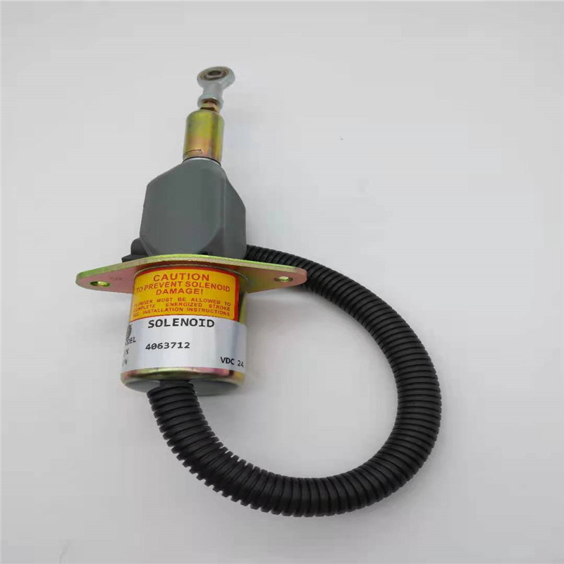 4063712 Zawór elektromagnetyczny stopu pasuje do wtyczki trójkątnej KOMATSU PC300-7 360-7