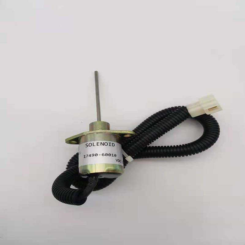 17490-60010 Nadaje się do Kubota 174906010 Zawór elektromagnetyczny zatrzymania SA-4310-12 SA431012 Część silnika