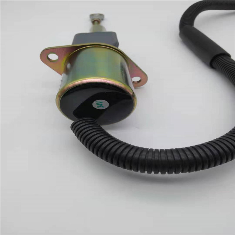 Zawór elektromagnetyczny zatrzymania 1755ES-24 RE504233 RE54747 Pasuje do silnika wysokoprężnego John Deere 24 V