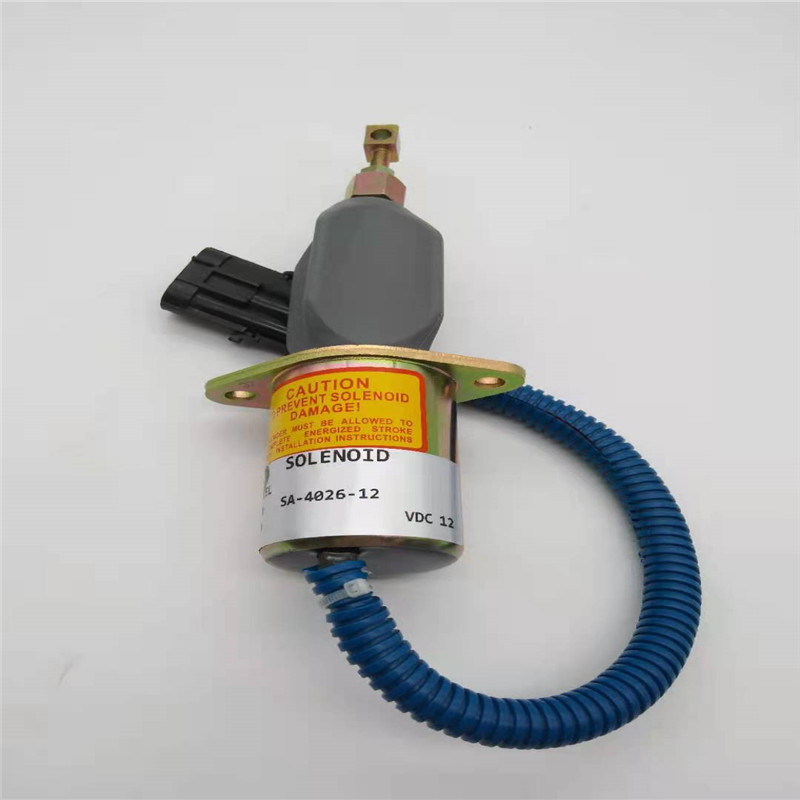 SA-4026-12 Zawór elektromagnetyczny zatrzymania pasujący do Dodge Cummins Ram 94 98 12V Black Pulg