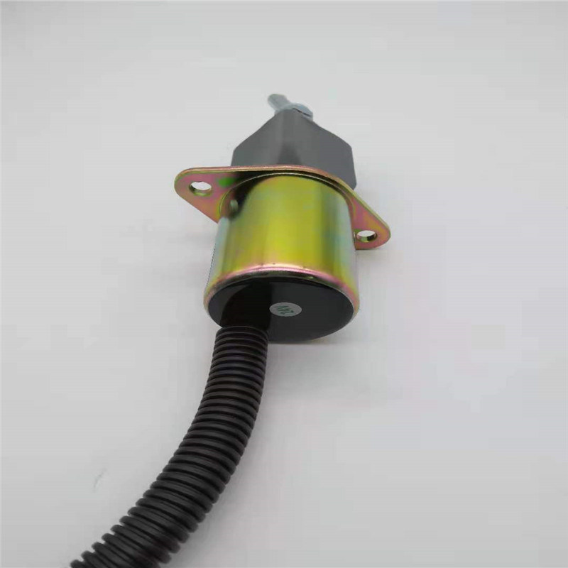 SA-4780-24 Zawór elektromagnetyczny zatrzymujący odpowiedni do części silnika Woodword 24V Czarna wtyczka