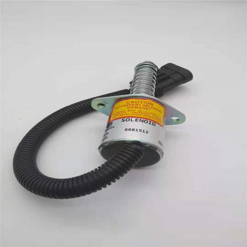 6681512 Zatrzymaj zawór elektromagnetyczny Ładowarka o sterowaniu burtowym Pasuje do Bobcat S70/100/160/180/200