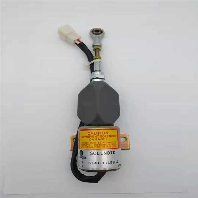 6108-1115030 Zawór elektromagnetyczny zatrzymania 24V pasuje do silnika koparki YUCHAI YC85 YC135