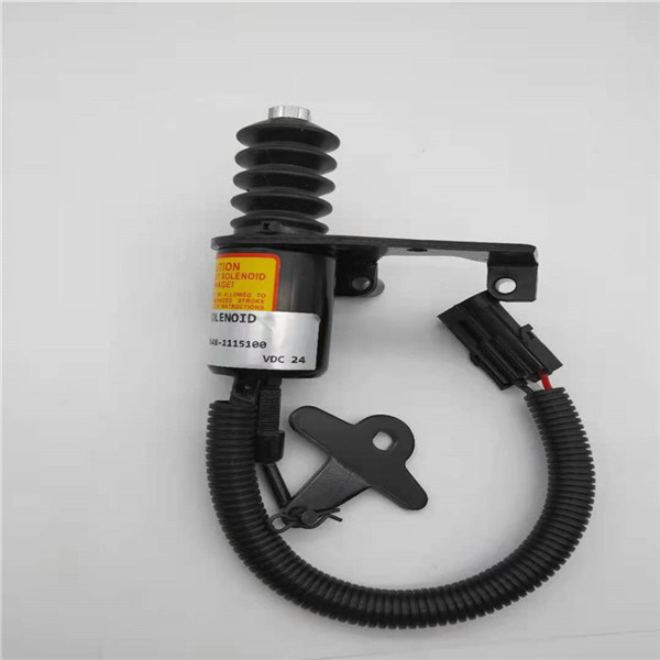 B7648-1115100 Zawór elektromagnetyczny zatrzymujący odpowiedni do części do koparek silnikowych YUCHAI 24V