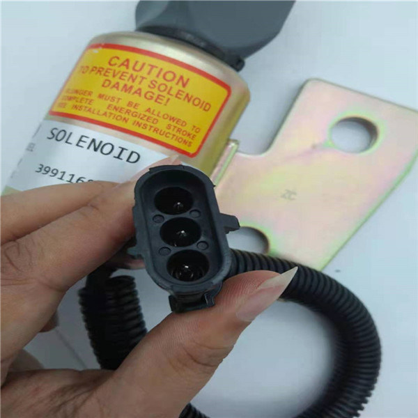 3991168 Zawór elektromagnetyczny zatrzymania pasuje do HYUNDAI R210 200 215-5-7-9t Cummins 4BT