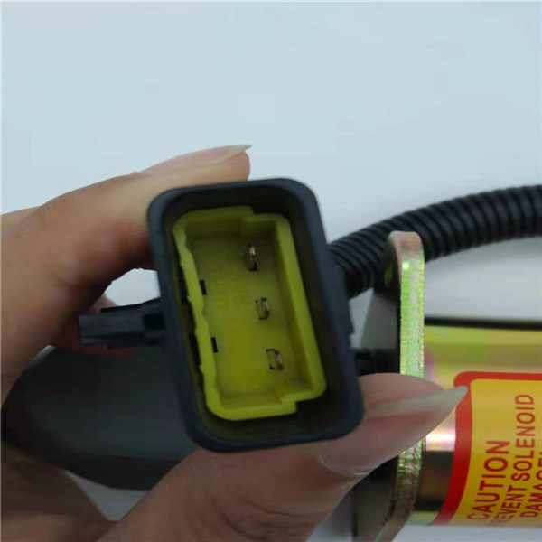 37Z36-56010A Zawór elektromagnetyczny zatrzymania pasujący do silnika koparki Cummins 6CT 24V