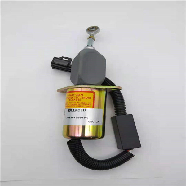 37Z36-56010A Zawór elektromagnetyczny zatrzymania pasujący do silnika koparki Cummins 6CT 24V