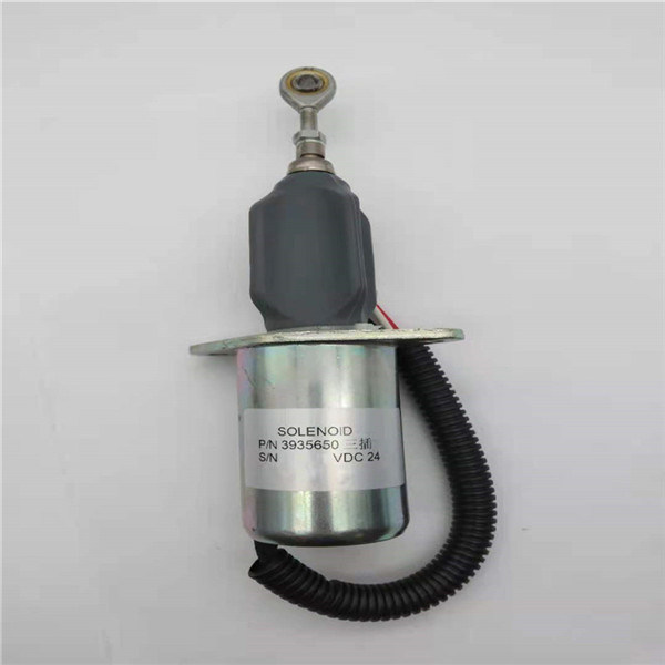 3935650 Trójkątny zawór elektromagnetyczny odcinający pasujący do części silnika koparki Cummins 6CT
