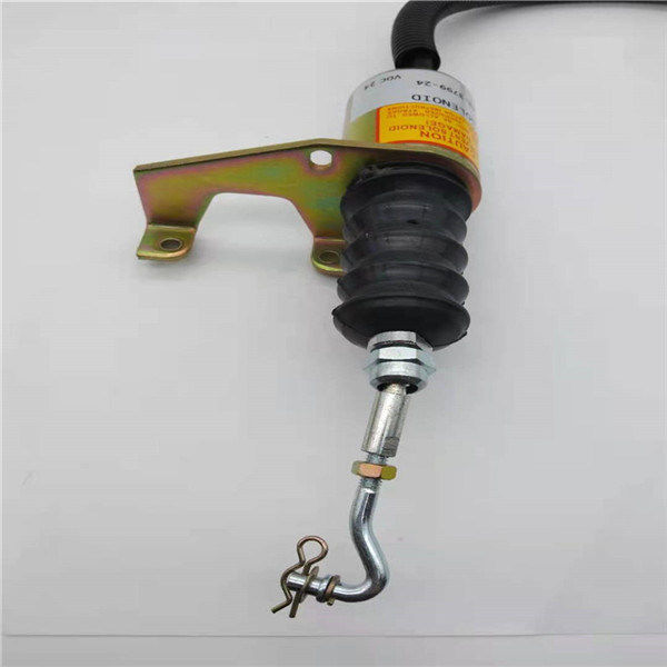 SA-3799-24 Zawór elektromagnetyczny zatrzymania pasujący do silnika koparki Hitachi / Komatsu / Katel