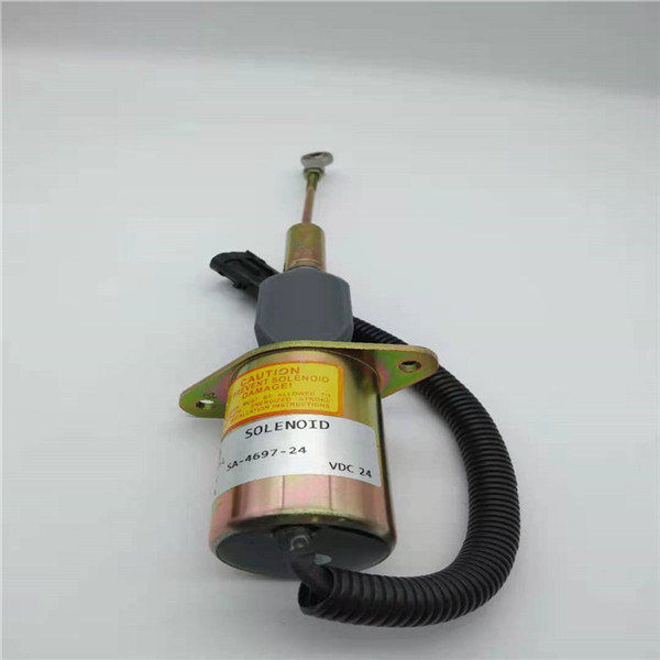 SA-4697-24 zawór elektromagnetyczny zatrzymania 24 V pasuje do silnika wysokoprężnego koparki Cummins