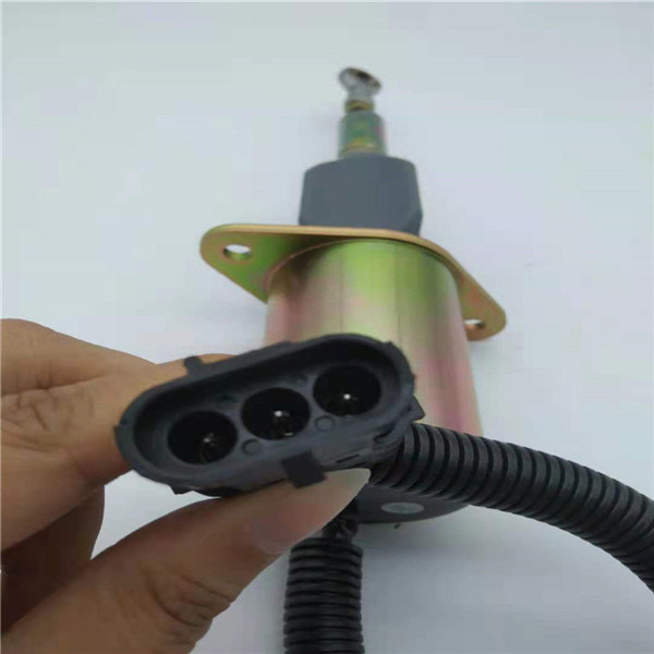 3287406 Zawór elektromagnetyczny stopu pasuje do koparki kołowej silnika Cummins 24V!