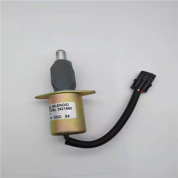 3921980 P613-A42V12 J921980 Zawór elektromagnetyczny zatrzymania pasujący do silnika Cummins 6CT 24V