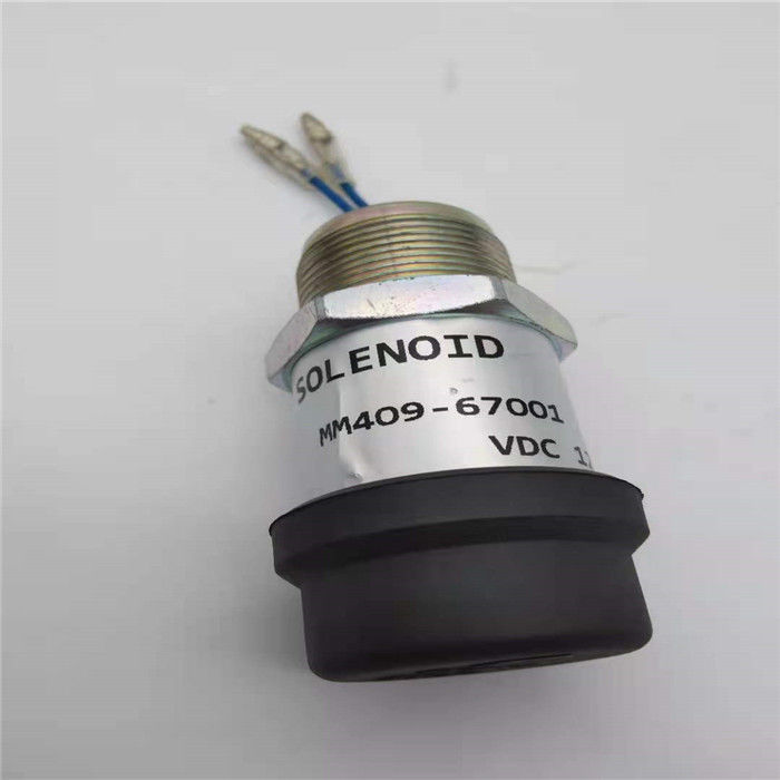 MM409-67001 Elektrozawór zatrzymania 12V Pasuje do Mitsubishi S4L S4L2 L2E K4E K4F E305C K4N