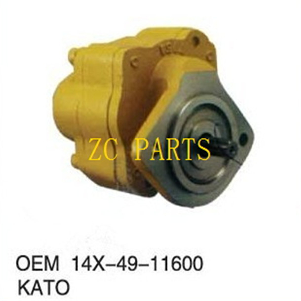 14X-49-11600 Hydrauliczna pompa zębata Spychacz Część pompy oczyszczającej D65P-12 D60P-12