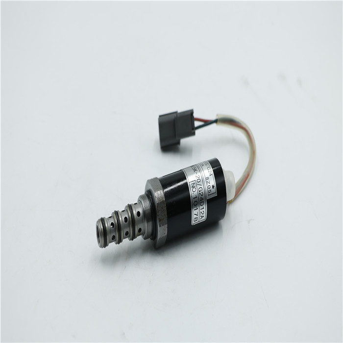 KWE5K-20 G24D12A Części elektryczne do koparek Proporcjonalny zawór elektromagnetyczny pompy hydraulicznej Pasuje do SK200-5 SK100-5
